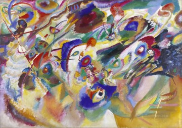  Kandinsky Pintura al %c3%b3leo - Boceto 2 para la Composición VII Wassily Kandinsky